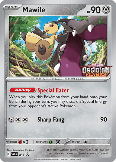 Mawile, Scarlet & Violet Black Star Promos 39
