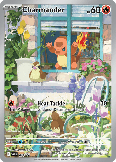 Charmander, Scarlet & Violet Black Star Promos 44