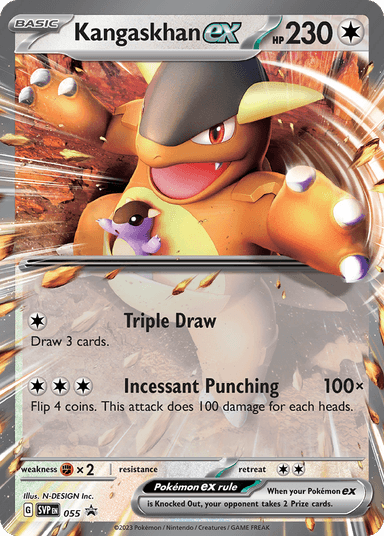 Kangaskhan ex, Scarlet & Violet Black Star Promos 55