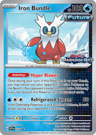 Iron Bundle, Scarlet & Violet Black Star Promos 58