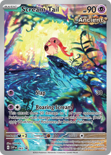 Scream Tail, Scarlet & Violet Black Star Promos 65