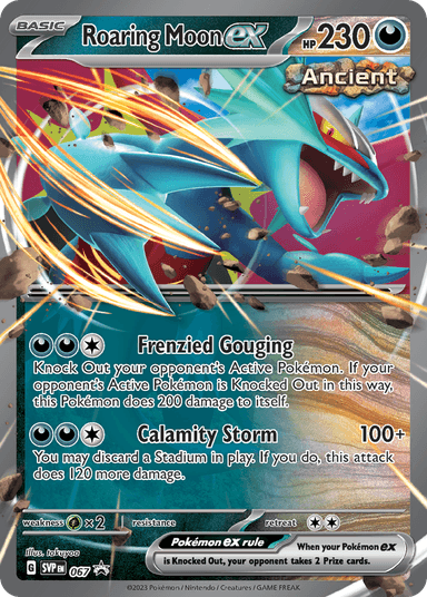 Roaring Moon ex, Scarlet & Violet Black Star Promos 67