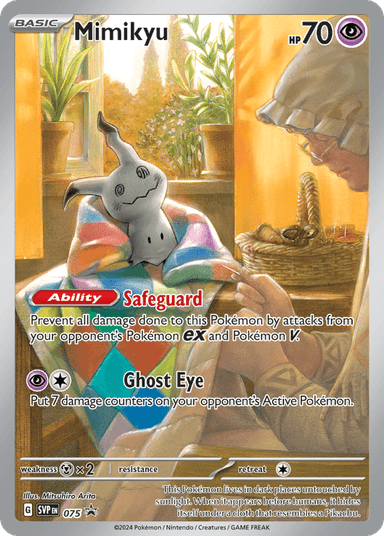 Mimikyu, Scarlet & Violet Black Star Promos 75