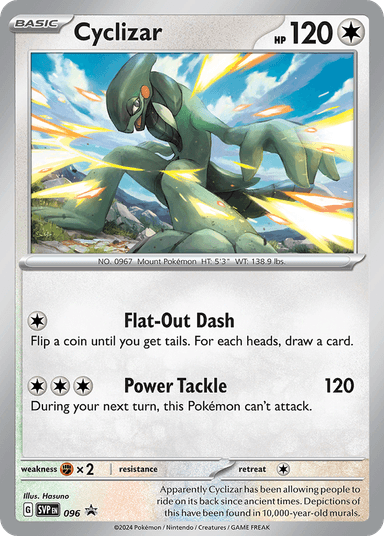 Cyclizar, Scarlet & Violet Black Star Promos 96