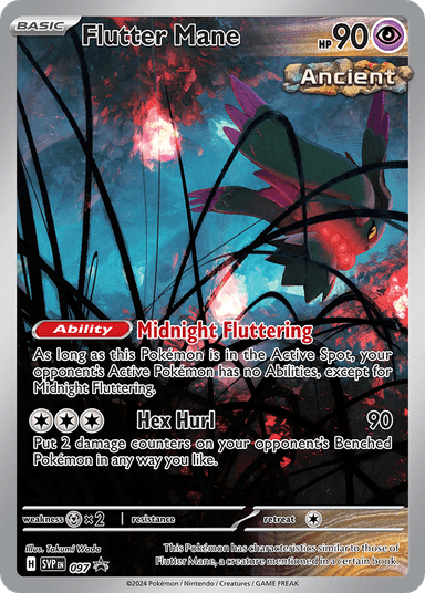 Flutter Mane, Scarlet & Violet Black Star Promos 97