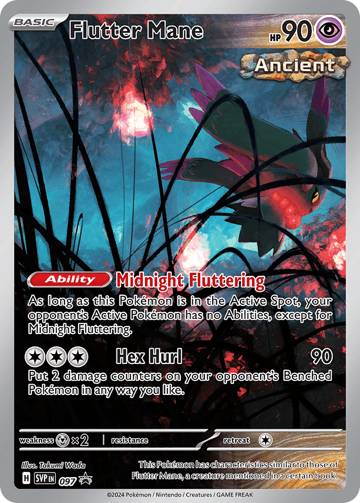 Flutter Mane, Scarlet & Violet Black Star Promos 97