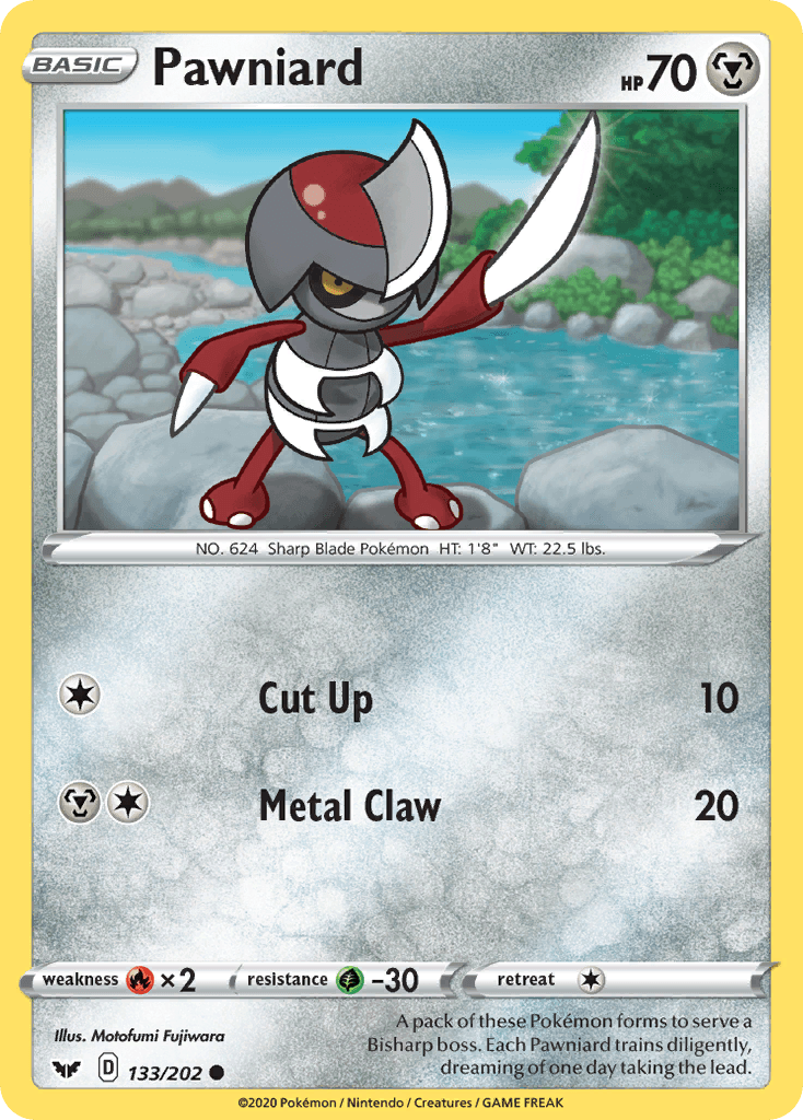 Pawniard, Sword & Shield 133