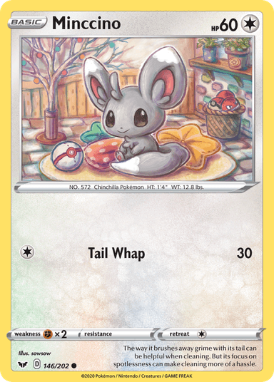 Minccino, Sword & Shield 146
