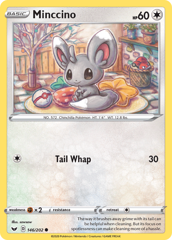 Minccino, Sword & Shield 146