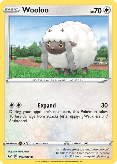 Wooloo, Sword & Shield 152