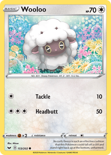 Wooloo, Sword & Shield 153