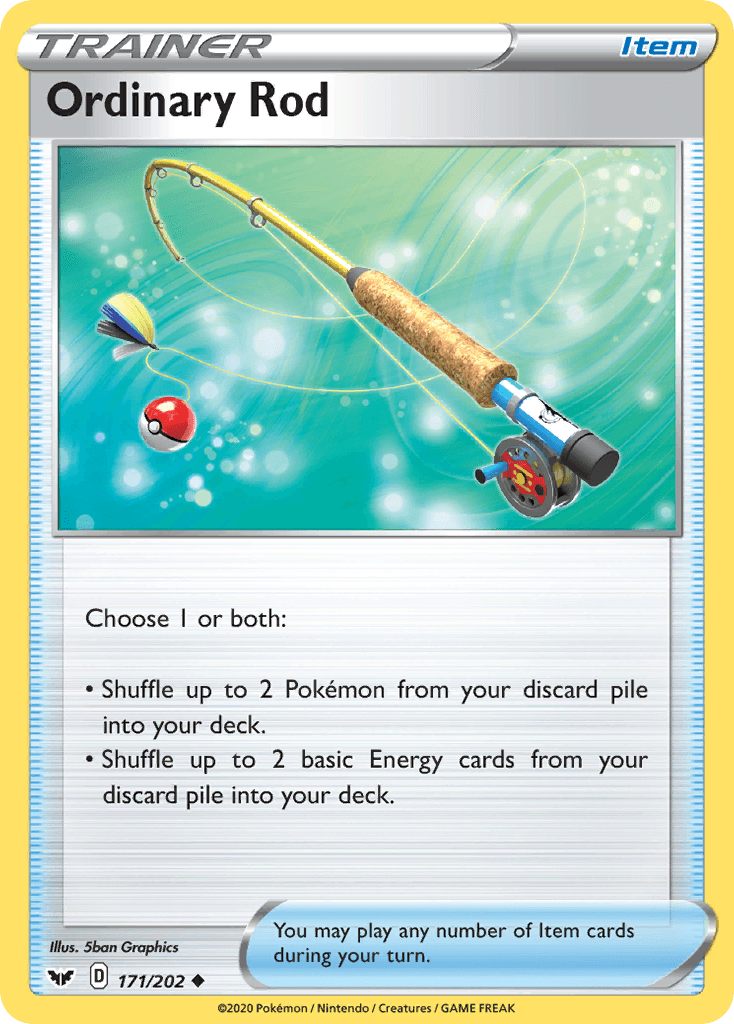 Ordinary Rod, Sword & Shield 171