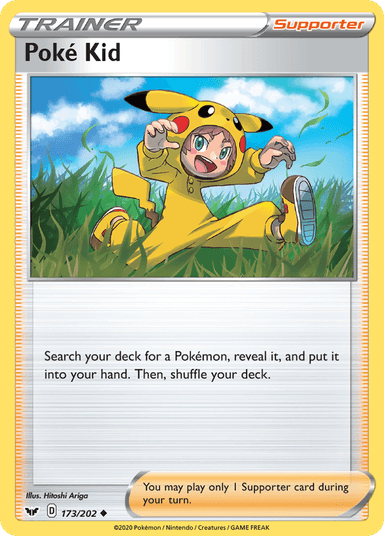 Poké Kid, Sword & Shield 173