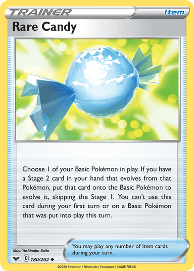 Rare Candy, Sword & Shield 180
