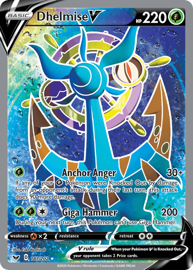 Dhelmise V, Sword & Shield 187