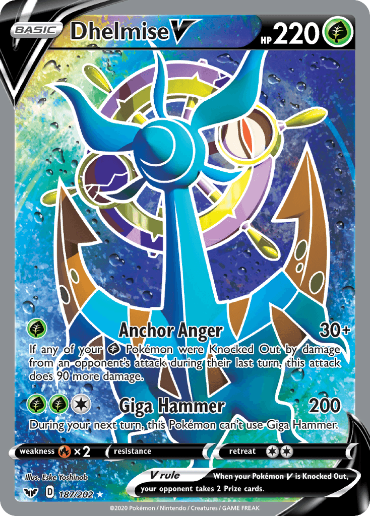Dhelmise V, Sword & Shield 187