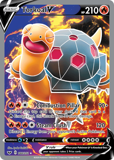Torkoal V, Sword & Shield 188