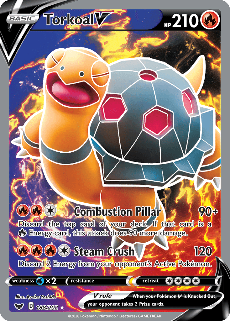 Torkoal V, Sword & Shield 188