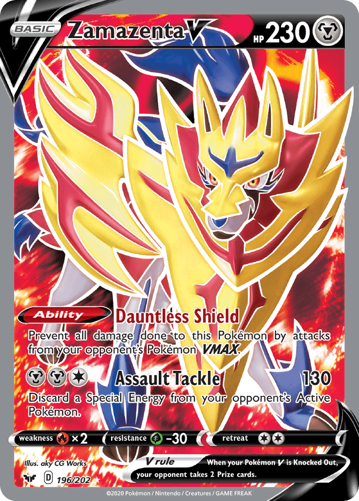 Zamazenta V, Sword & Shield 196