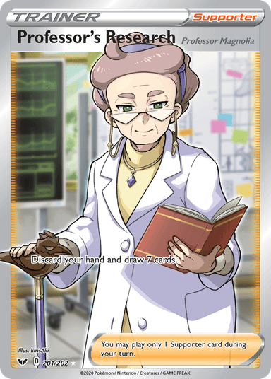 Professor's Research (Professor Magnolia), Sword & Shield 201