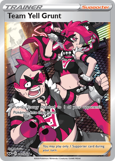 Team Yell Grunt, Sword & Shield 202