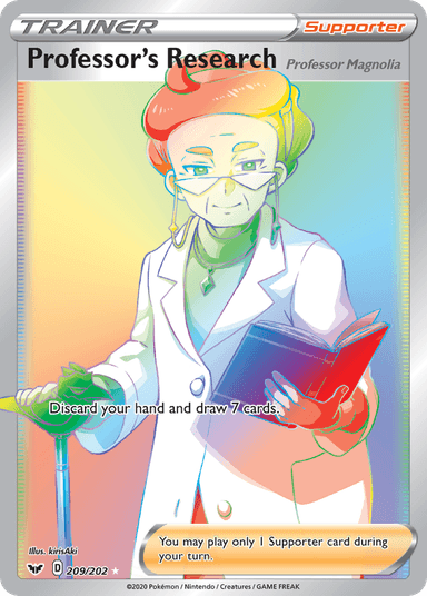 Professor's Research (Professor Magnolia), Sword & Shield 209