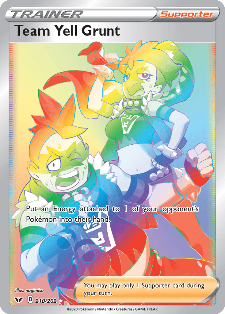 Team Yell Grunt, Sword & Shield 210