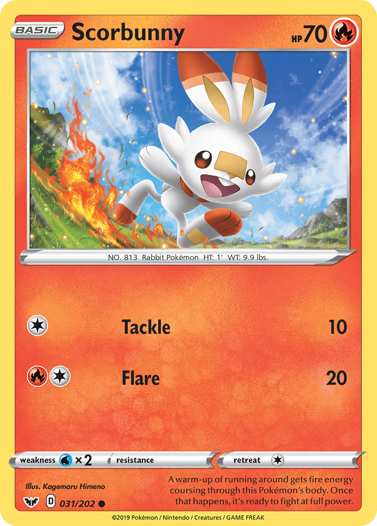 Scorbunny, Sword & Shield 31