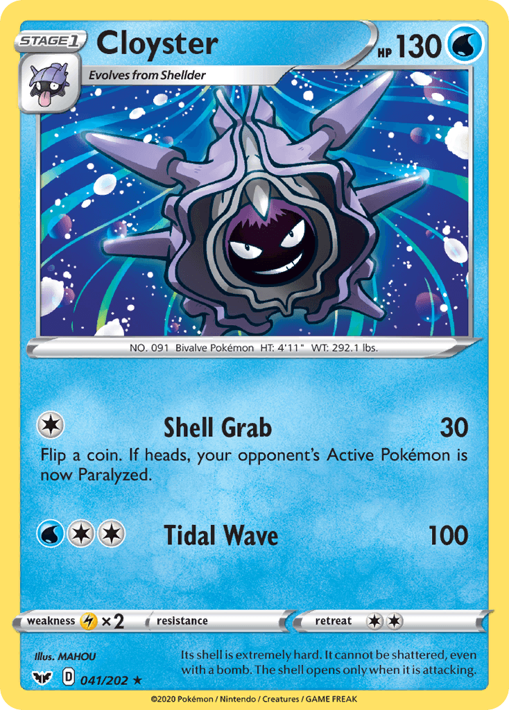 Cloyster, Sword & Shield 41