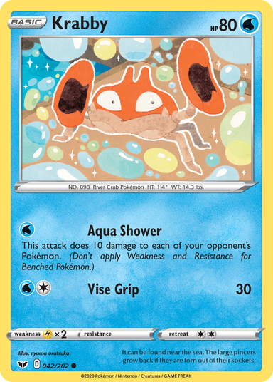 Krabby, Sword & Shield 42