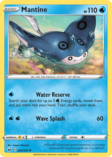 Mantine, Sword & Shield 52