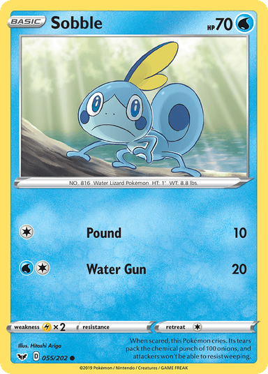 Sobble, Sword & Shield 55