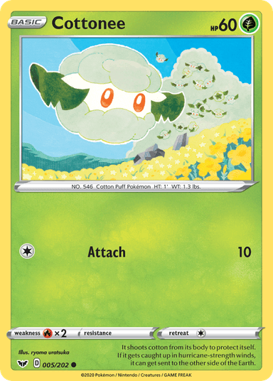 Cottonee, Sword & Shield 5