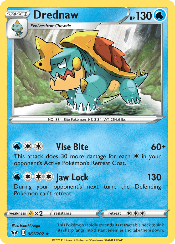 Drednaw, Sword & Shield 61