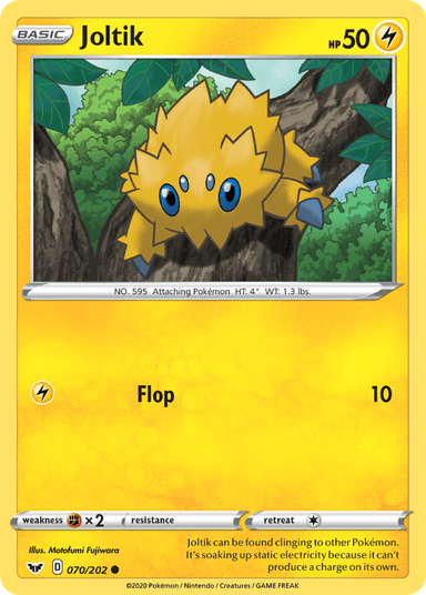 Joltik, Sword & Shield 70