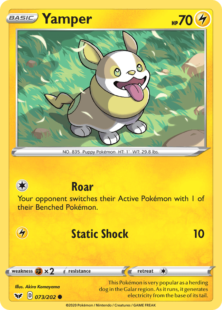 Yamper, Sword & Shield 73