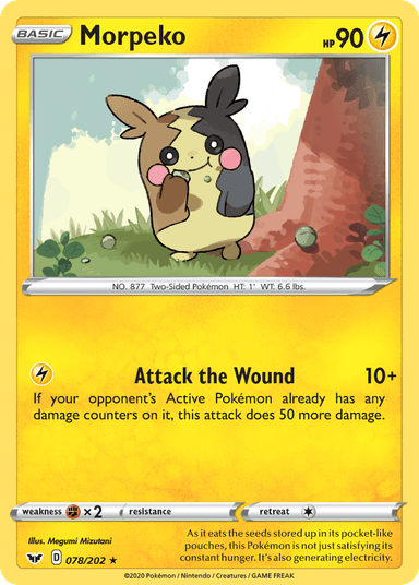 Morpeko, Sword & Shield 78