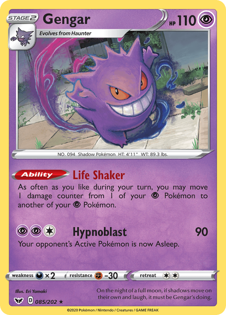 Gengar, Sword & Shield 85