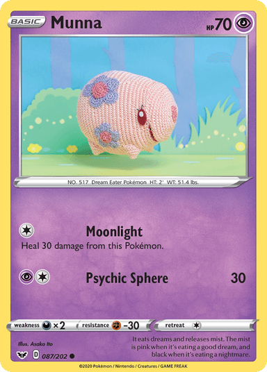 Munna, Sword & Shield 87
