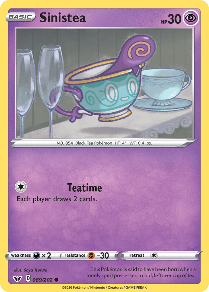 Sinistea, Sword & Shield 89