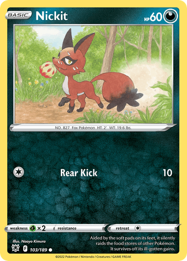 Nickit, Astral Radiance 103