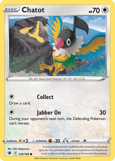 Chatot, Astral Radiance 129