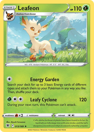 Leafeon, Astral Radiance 13