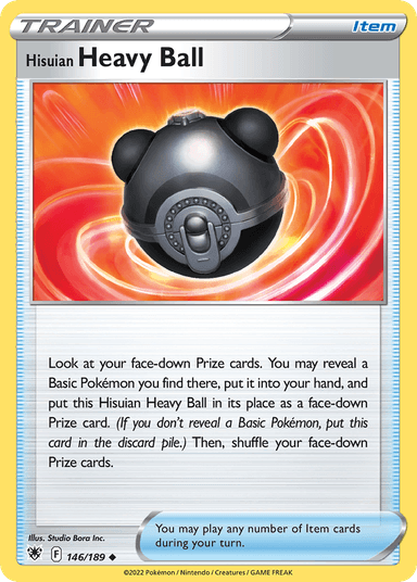 Hisuian Heavy Ball, Astral Radiance 146