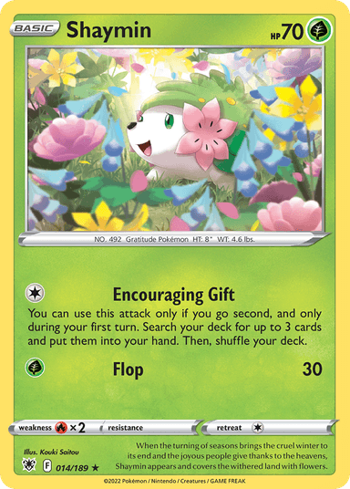 Shaymin, Astral Radiance 14