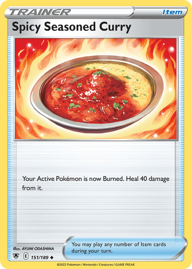 Spicy Seasoned Curry, Astral Radiance 151