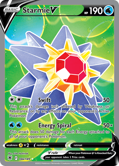 Starmie V, Astral Radiance 166