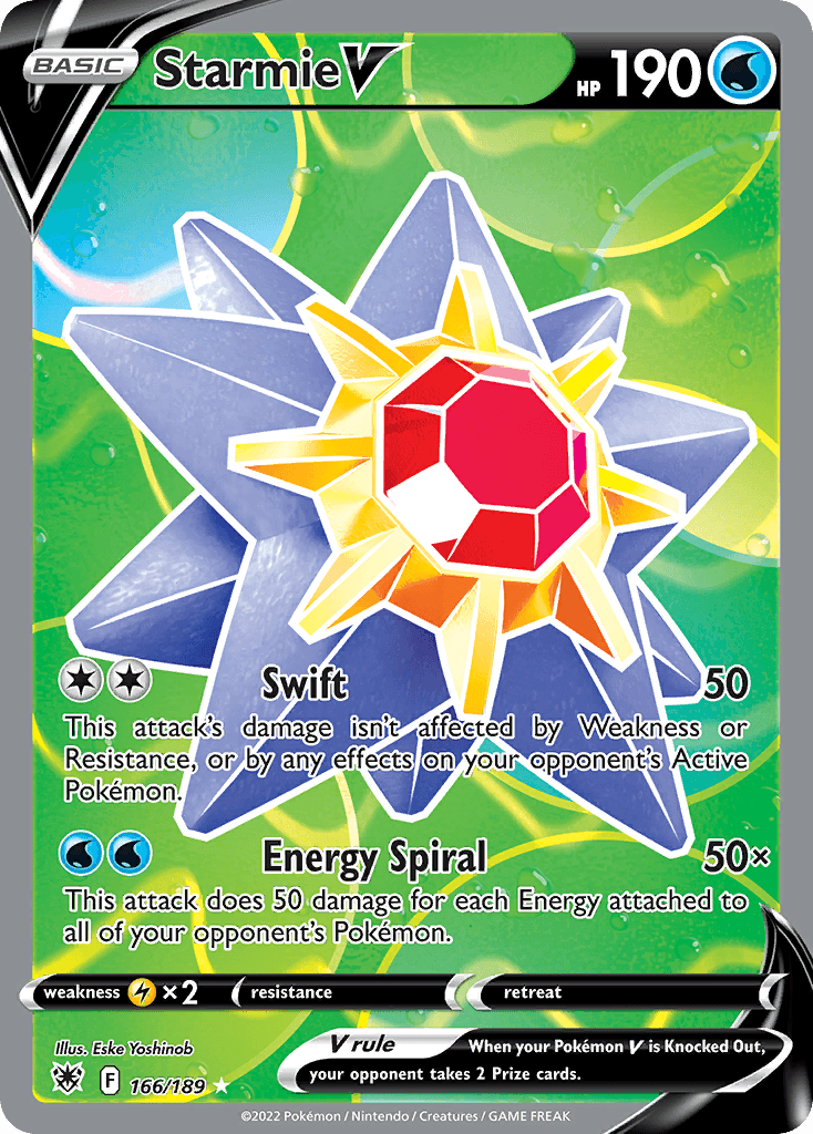 Starmie V, Astral Radiance 166