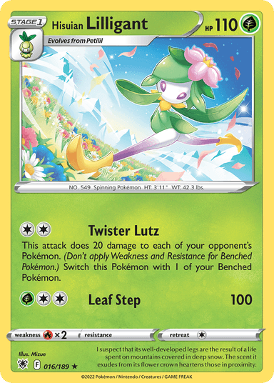 Hisuian Lilligant, Astral Radiance 16