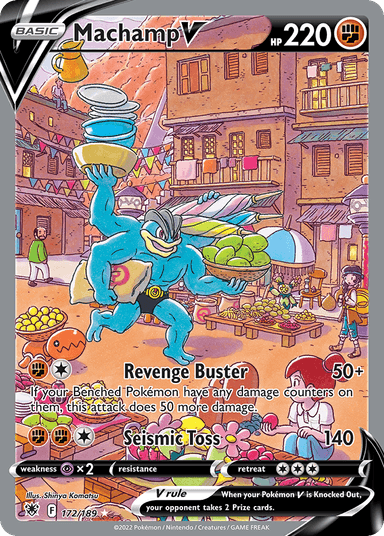 Machamp V, Astral Radiance 172